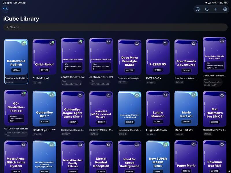 iPad screenshot 1